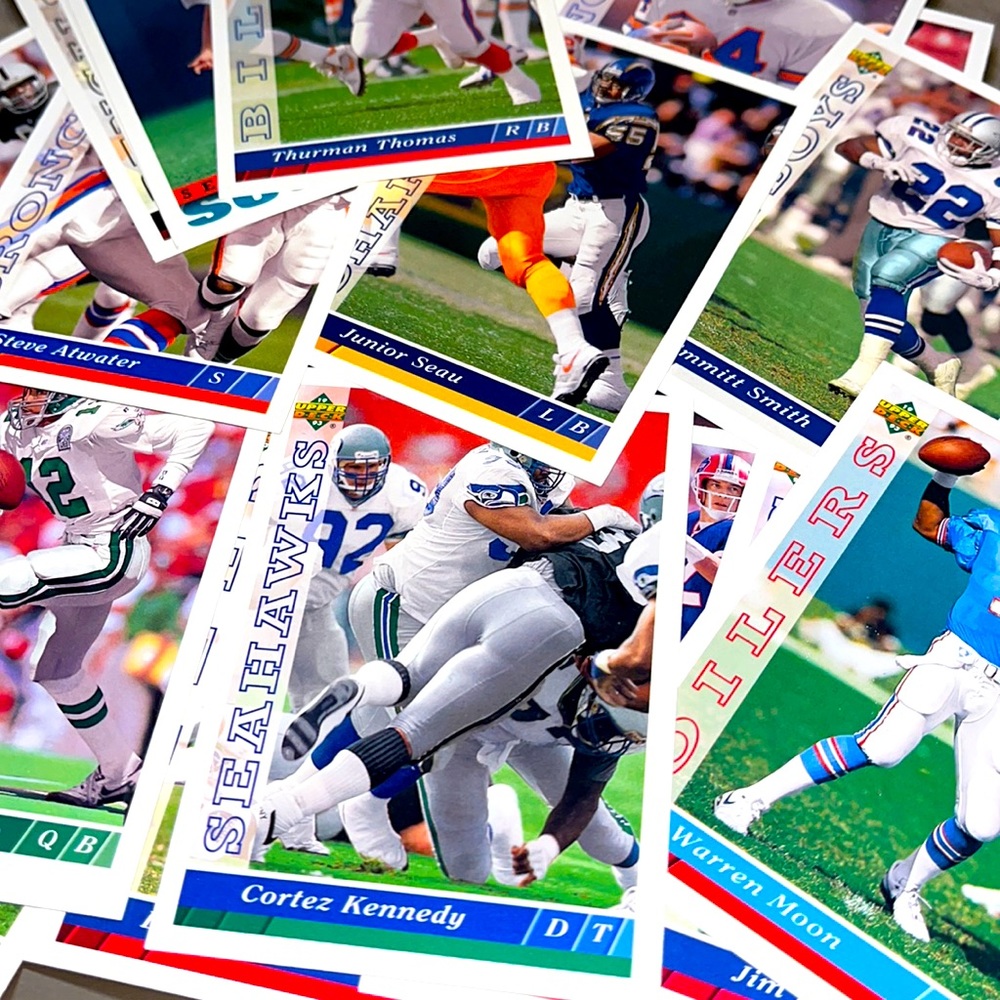 NFL UPPER DECK 1993 football sports cards 150+ lot